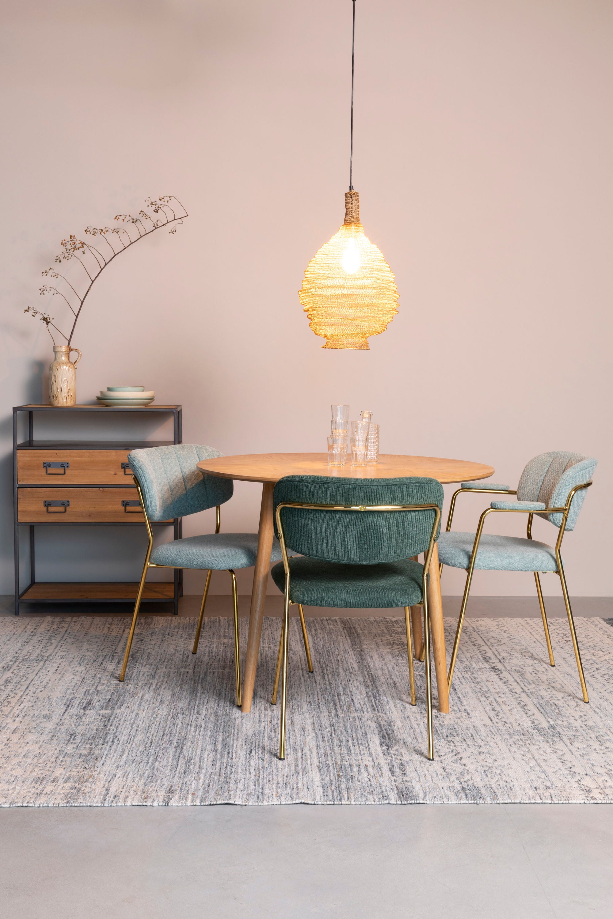 Lena Brass Pendant Lamp Medium